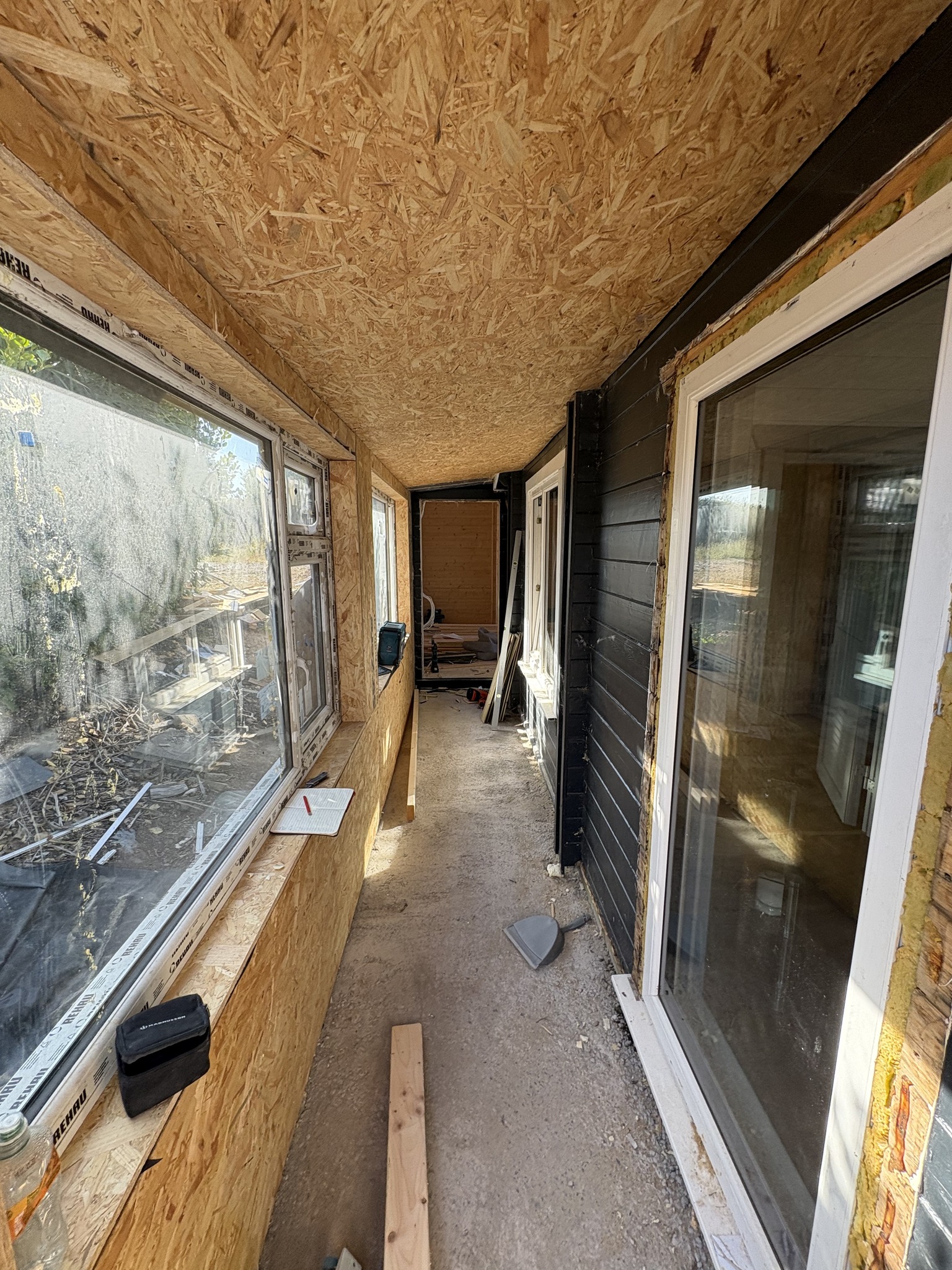 Hallway before renovation East Cork
