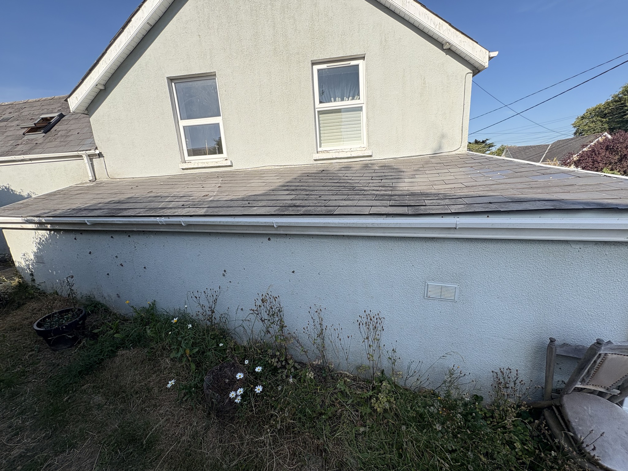 Side roof before works in East Cork