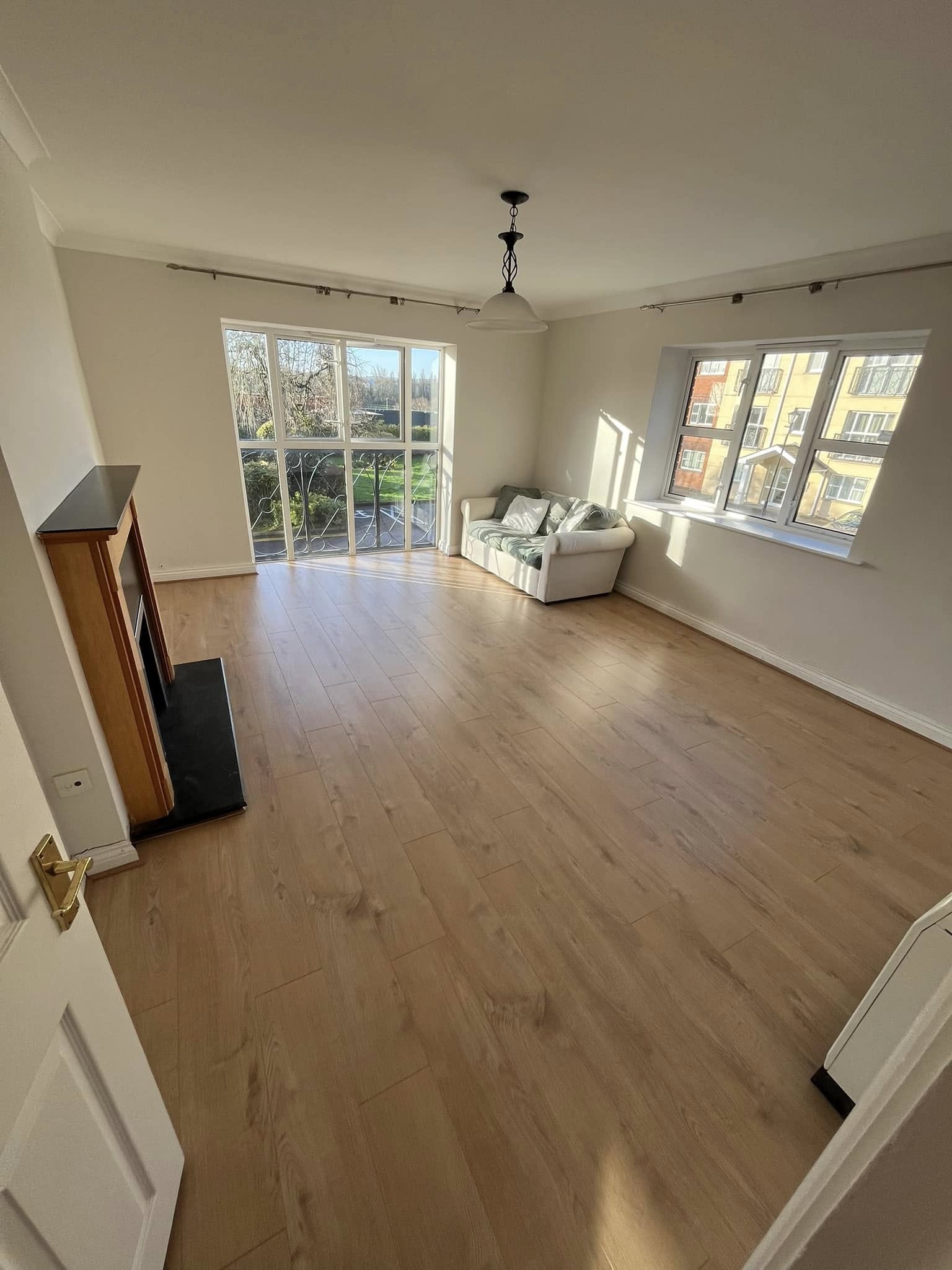 Sitting room after full renovation in East Cork